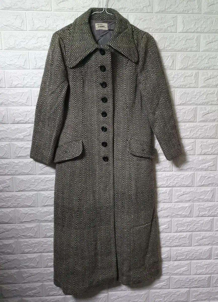 マーガレットハウエル×ハリスツイード チェスターコート キャメル