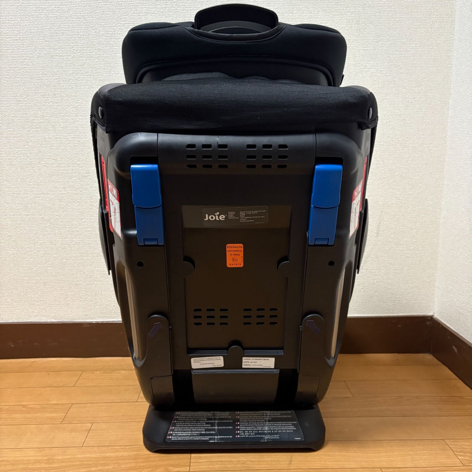 エブリステージ チャイルドシート
