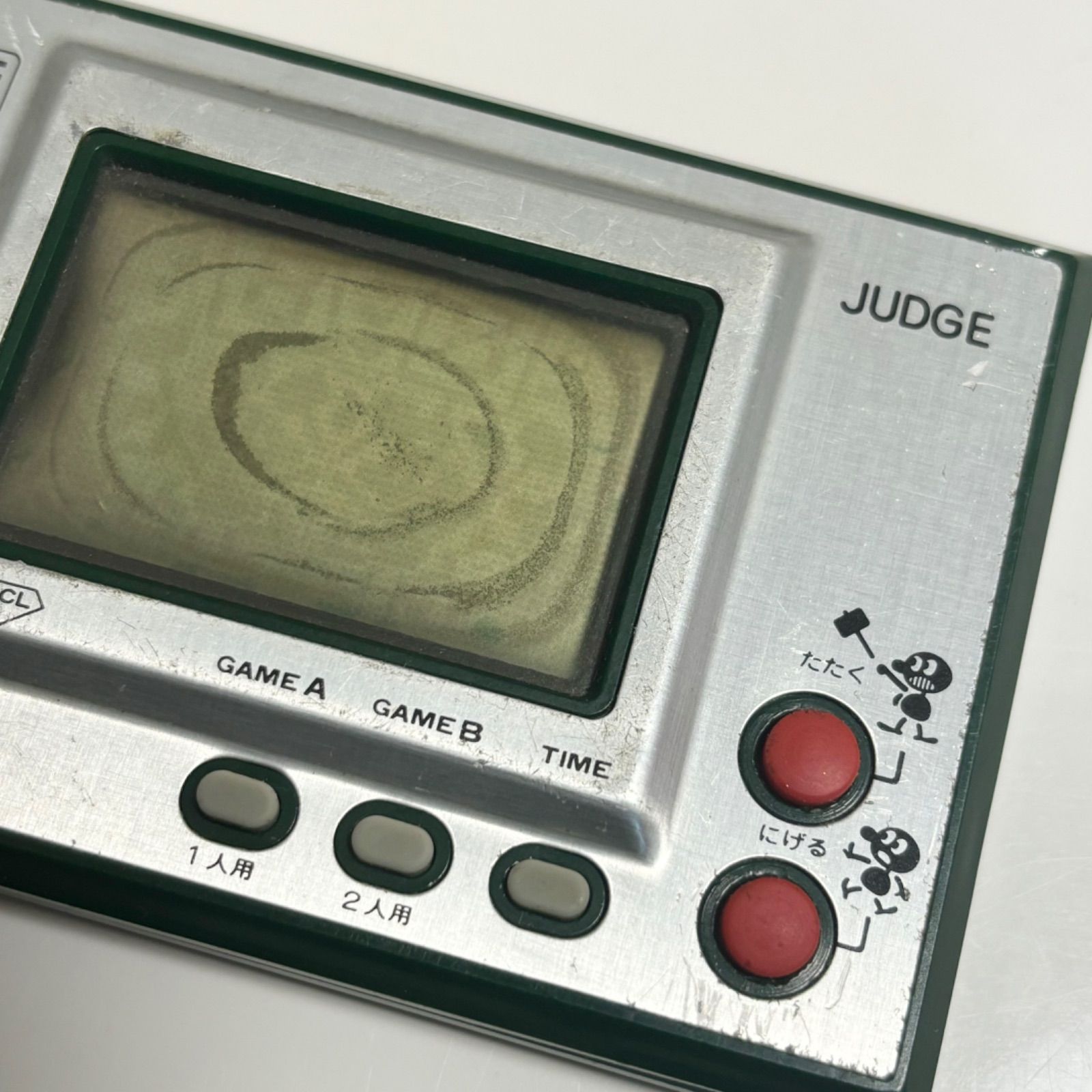 稀少品 ゲーム&ウォッチ ジャッジ JUDGE　前期　ニンテンドー任天堂 レトロ 電子ゲーム】ゲームウォッチ ジャッジ 任天堂 初期