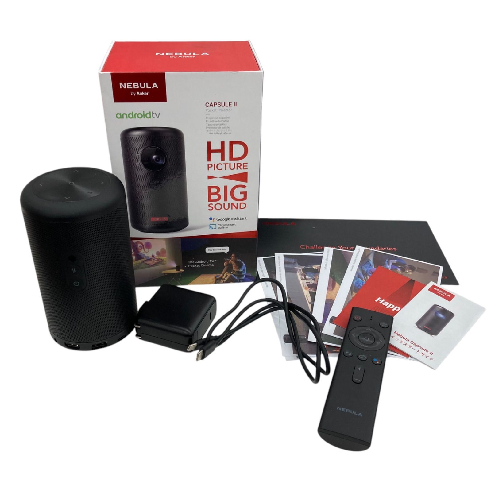 Anker NEBULA Capsule ll　新品未開封 Anker Anker Nebula Capsule II Android搭載… Nebula世界初の Anker