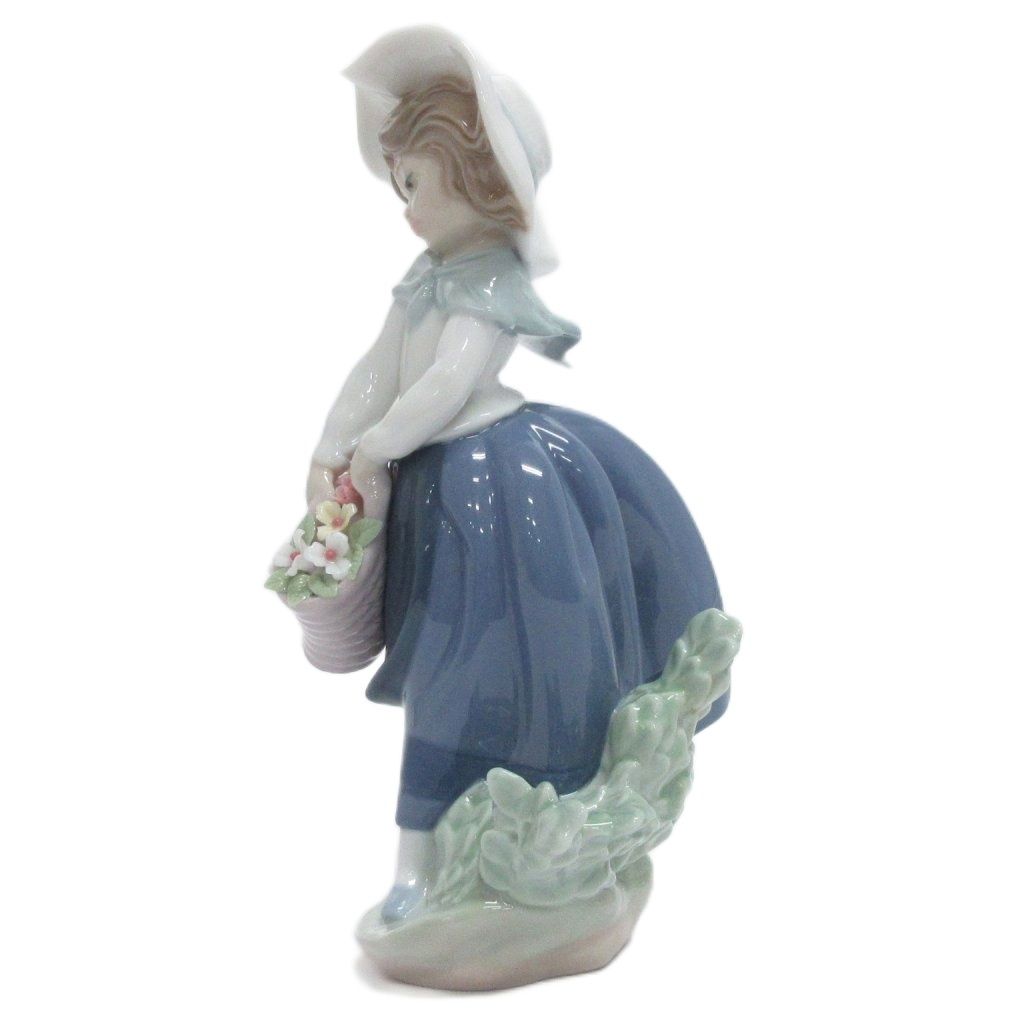 リヤドロ LLADRO きれいな花ばかり フィギュリン 陶器 人形 西洋