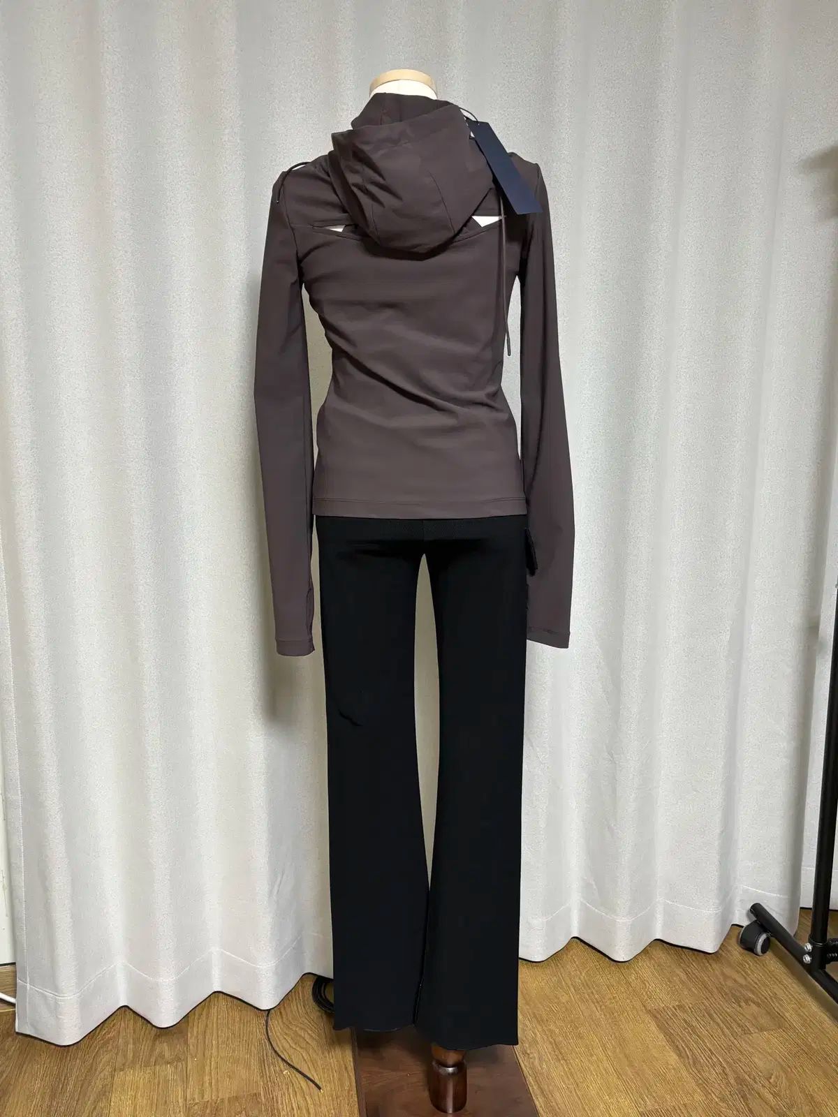 The HANDSOME TIME タイム バンディング カーゴ パンツ 黒 ー ♥