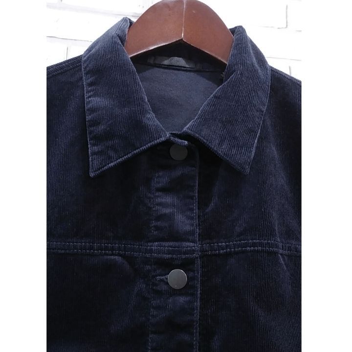 XL□美品□コーデュロイ ジャケット□UNIQLO ユニクロ □ダーク 