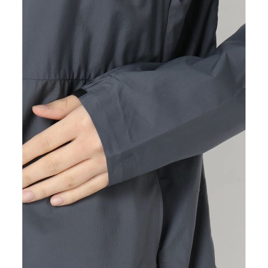 コアエアシェルフーディWOMENS Black