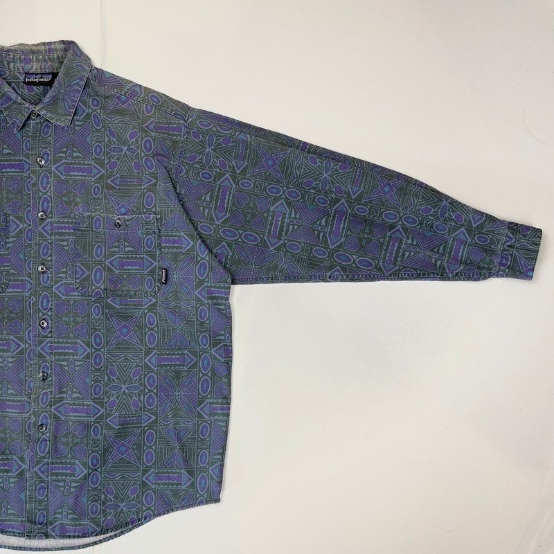 レア 90s PATAGONIA “Totem” Long sleeve shirts 長袖シャツ