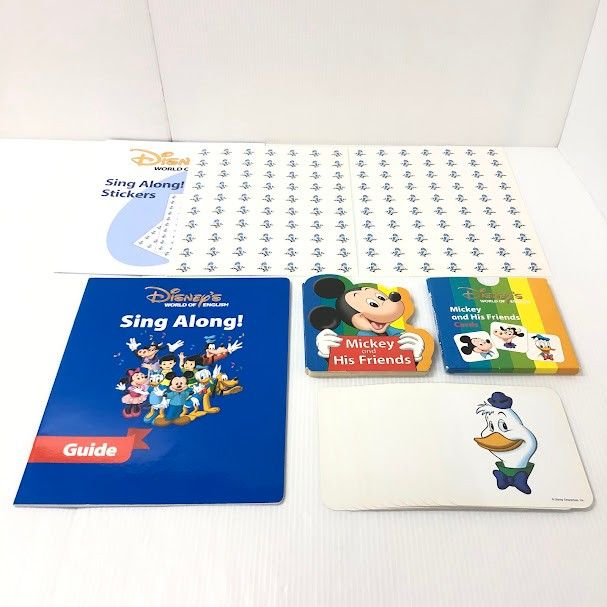 ディズニー英語システム newシングアロング DVD 旧子役 2012年 s
