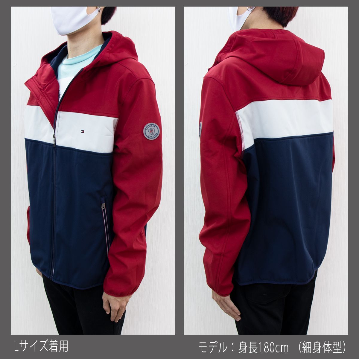 最終値下げ】 tommy hilfiger トミーヒルフィガー ジップジャケット 157AP294 メンズ アウター トップス パーカー フード  フーディージャケット 男性 ネイビー ブラック レッド ソフトシェル 撥水加工 裏起毛 スポーツ ウエア - メルカリ