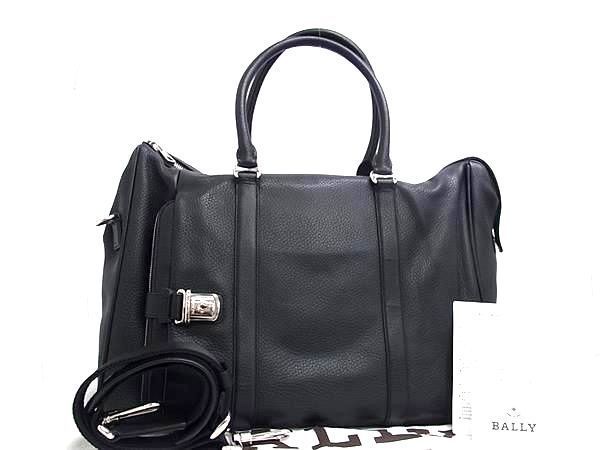 ゆりぱ様御専用♡【新品】　BALLY ツーウェイ バッグ　黒 メルカリ