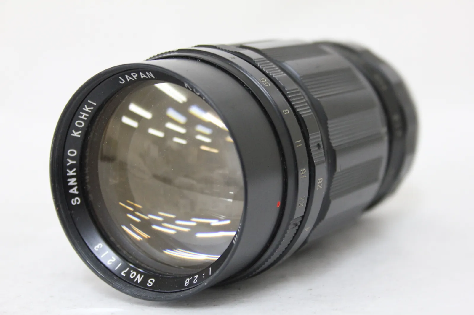 返品保証】 コムラ Komura Sankyo Kohki 135mm F2.8 M42マウント