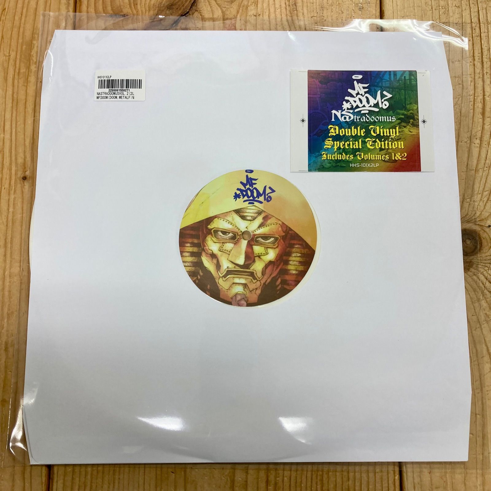 洋楽 mf doom nastradoomus vol 1. 2. MF Doom & Nas - Nastradoomus Vol. 1 & 2 - LP Colored Vinyl