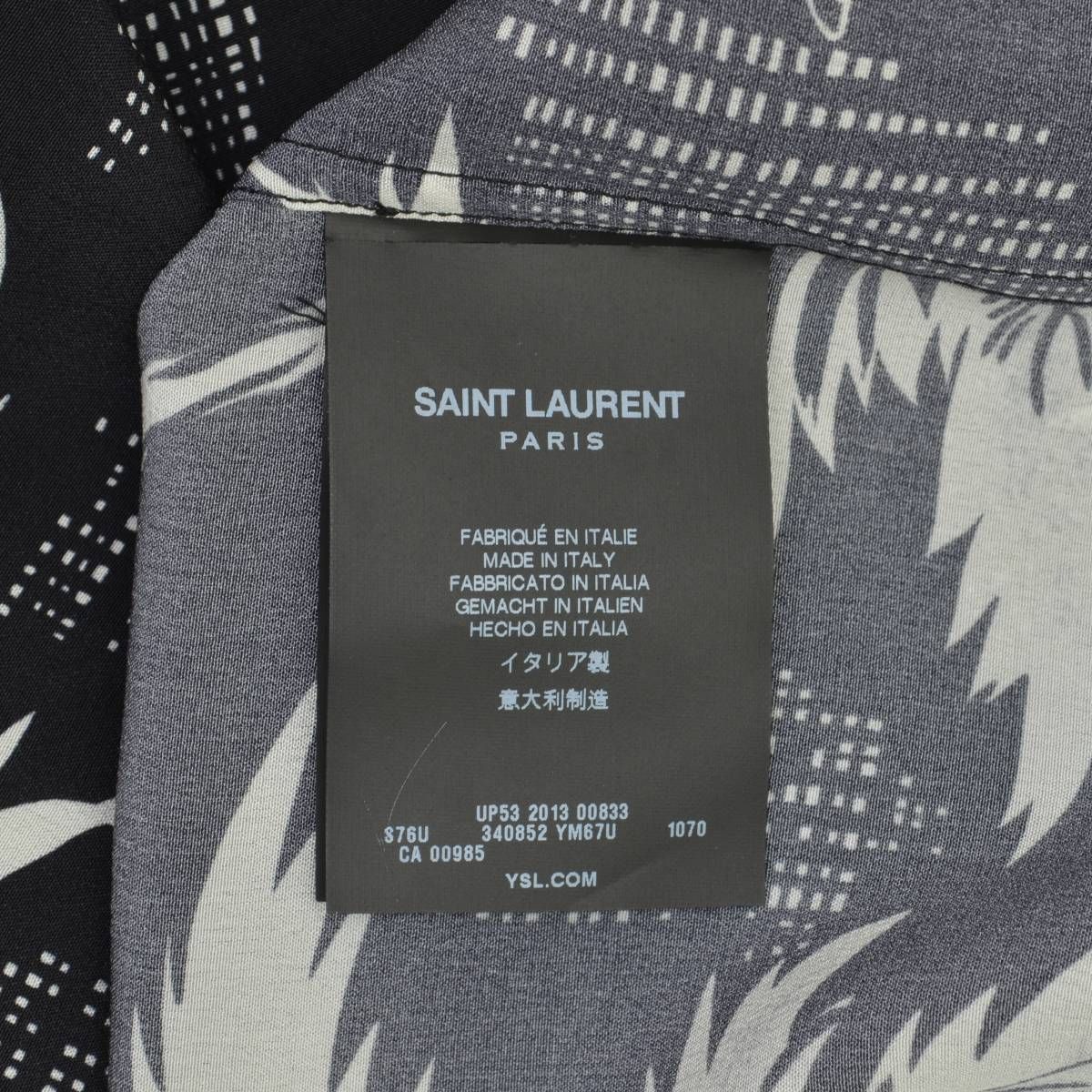 SAINT LAURENT PARIS アロハシャツ キムタク - シャツ