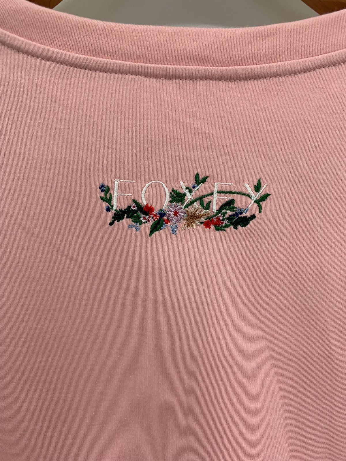 フォクシーブティック Top Bouquet 43556 Tシャツ 38 ピンク