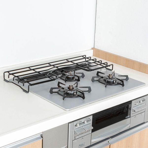 棚 コンロ奥収納