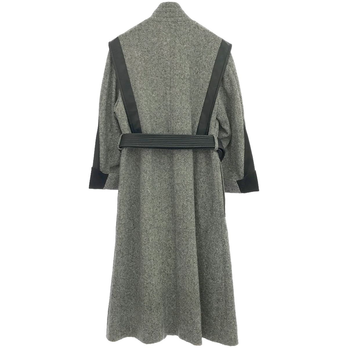 STELLA McCARTNEY ステラ マッカートニー 19AW レザーコンビロング  