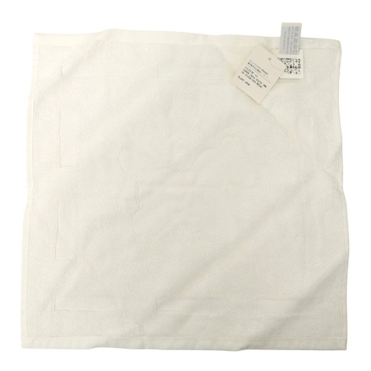 HERMES エルメス 木馬 ポニー ベビータオル ハンドタオル ホワイト 未