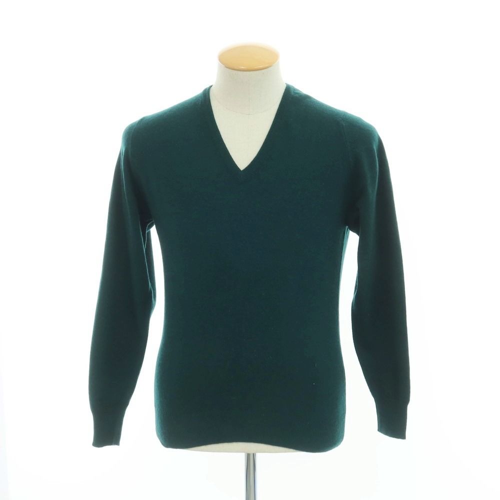 中古】バランタイン BALLANTYNE コットンカシミヤ Vネック プル