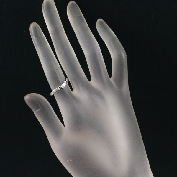 ブルガリ リング ダイヤ ダイヤモンド コロナ 7P S刻印 8号 Pt950  