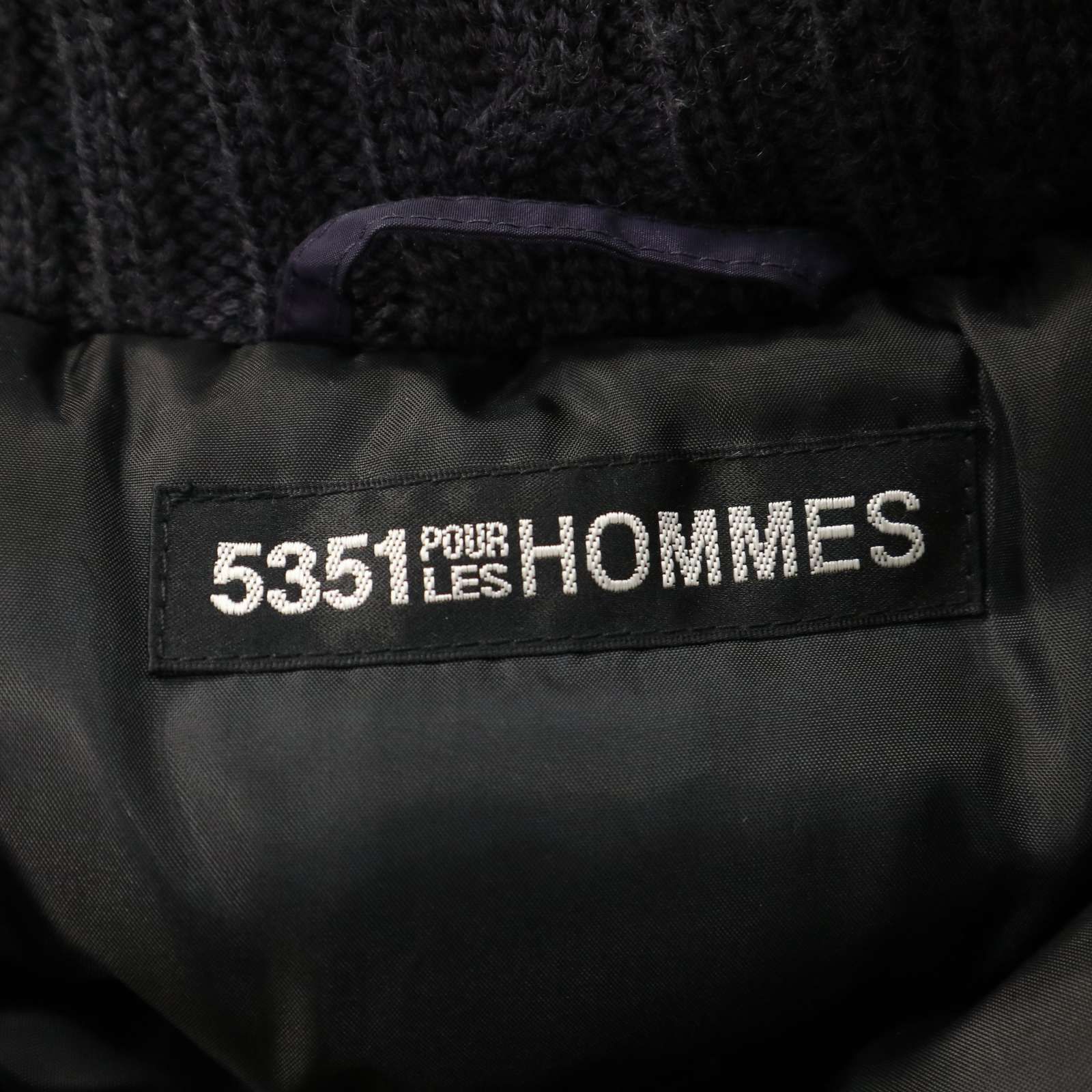 5351 POUR LES HOMMES 5351プールオム 秋冬 カモフラ柄☆ 形状記憶 