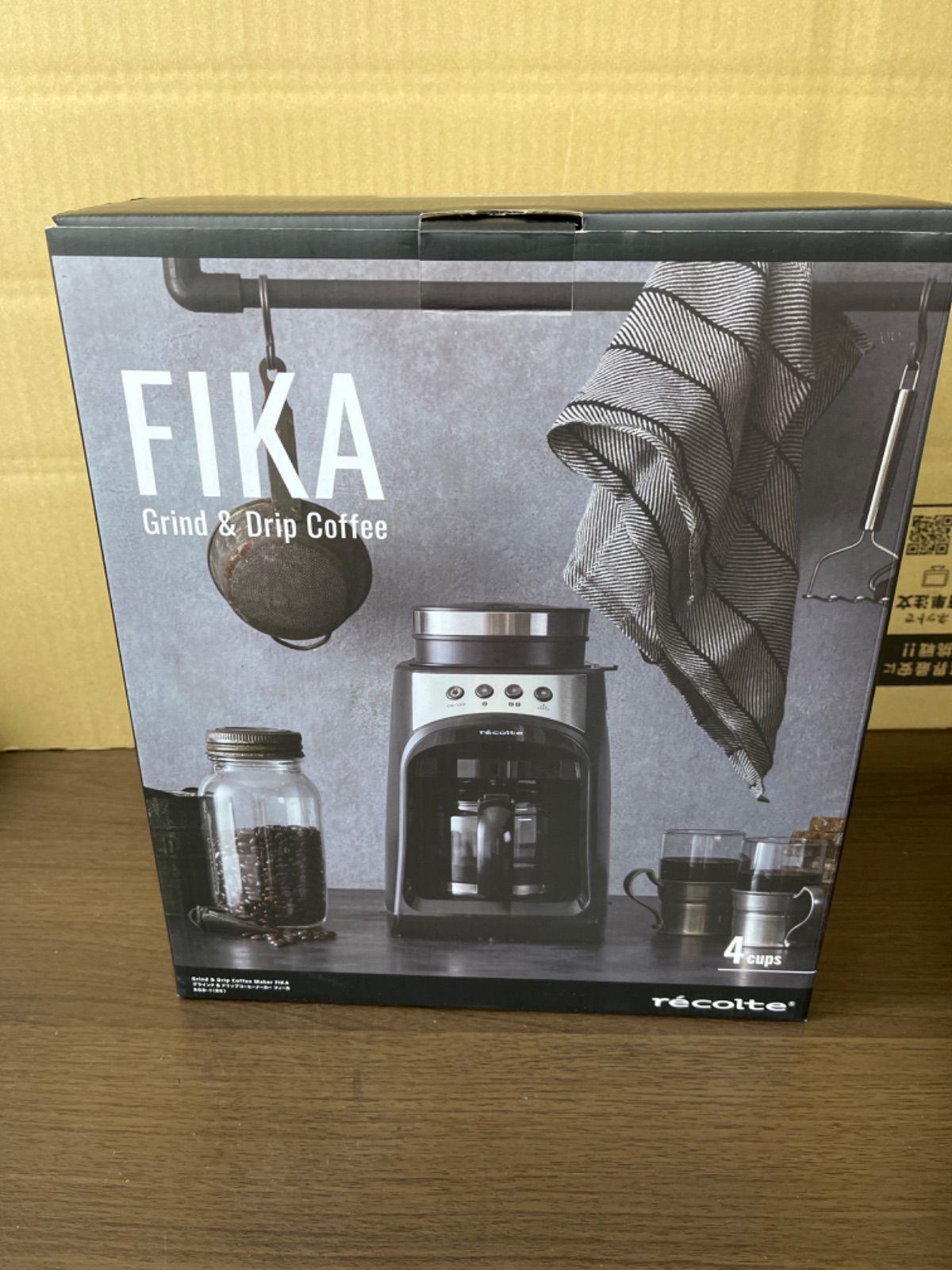 新品未開封レコルトの FIKA グラインド＆ドリップコーヒーメーカー 2個