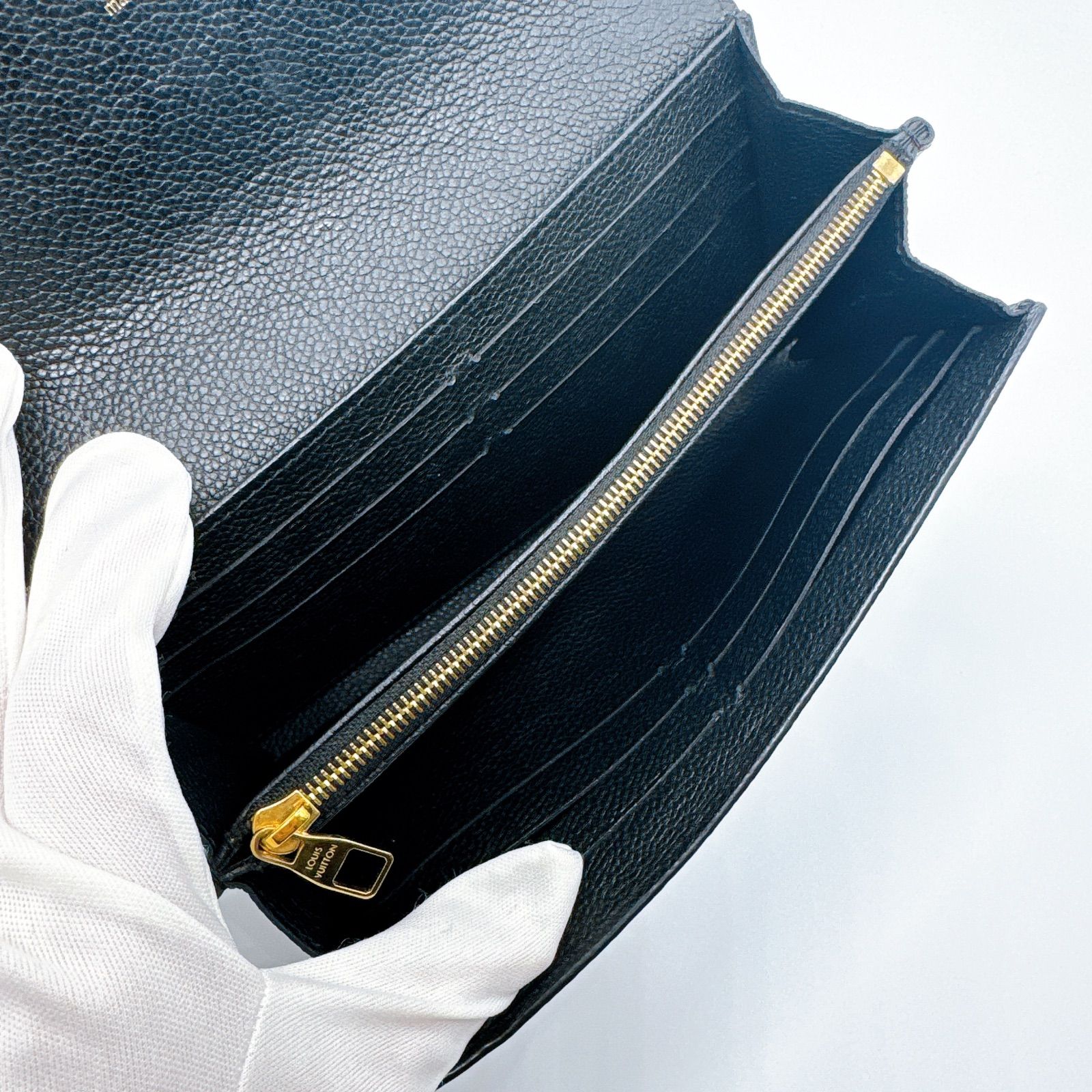 ルイヴィトン アンプラント ポルトフォイユサラ 長財布 LOUIS VUITTON