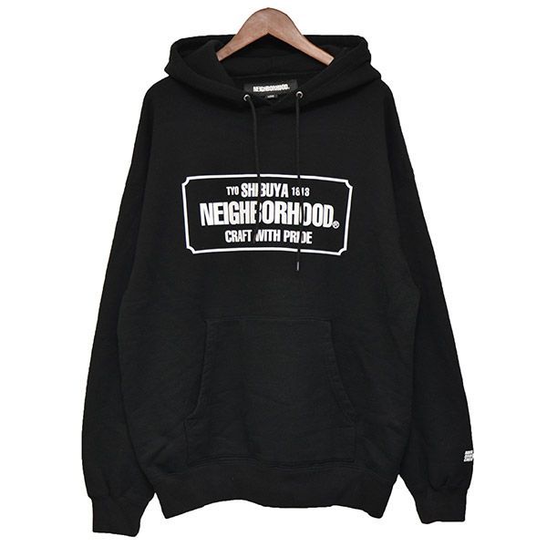 サイズM NEIGHBORHOOD 渋谷限定 SWEATPARKA BLACK