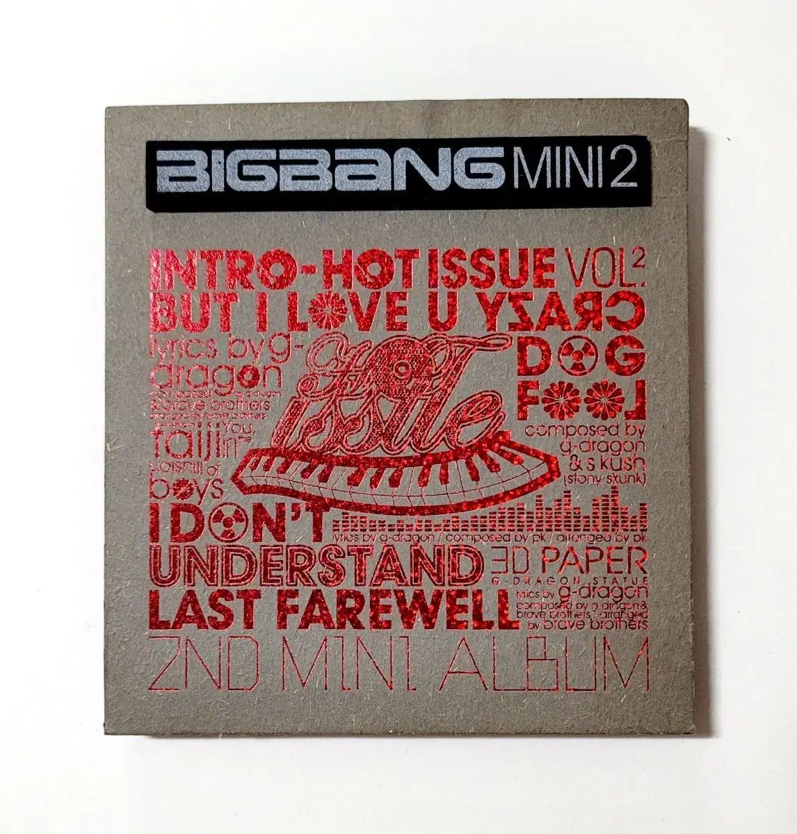 人気収集盤 BIGBANG 2nd ミニ アルバム MINI アルバム HOT ISSUE
