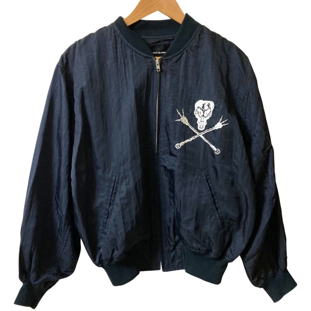 HYSTERIC GLAMOUR ヒステリックグラマー ヴィンテージ スカジャン ジャケット ブルゾン サイズF ブラック レディース 古着