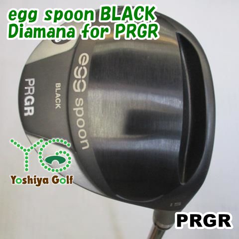 【新品】 フェアウェイウッド プロギア egg spoon BLACK/Diamana for PRGR