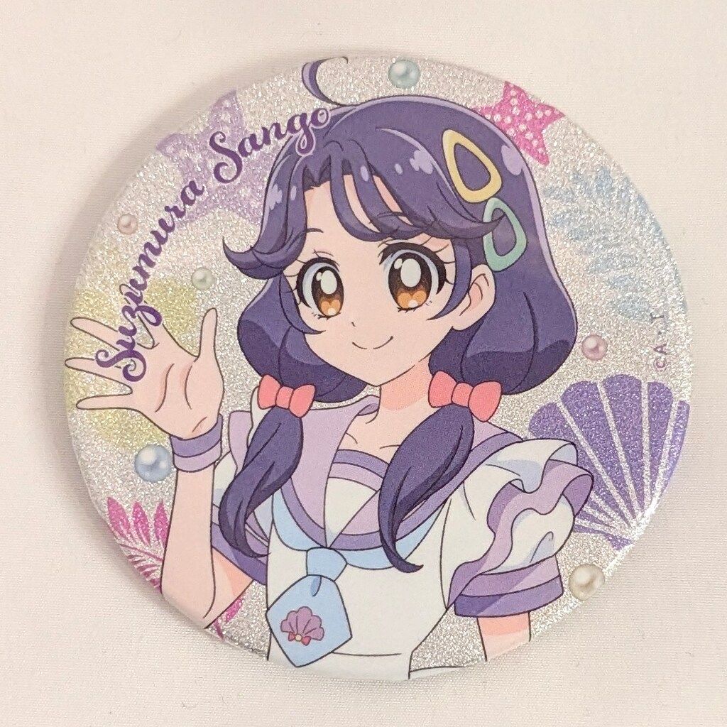 デリシャスパーティプリキュア キュアスパイシー　缶バッチ　レンブラントホテル デリシャスパーティプリキュア キュアスパイシー 芙羽ここね 缶