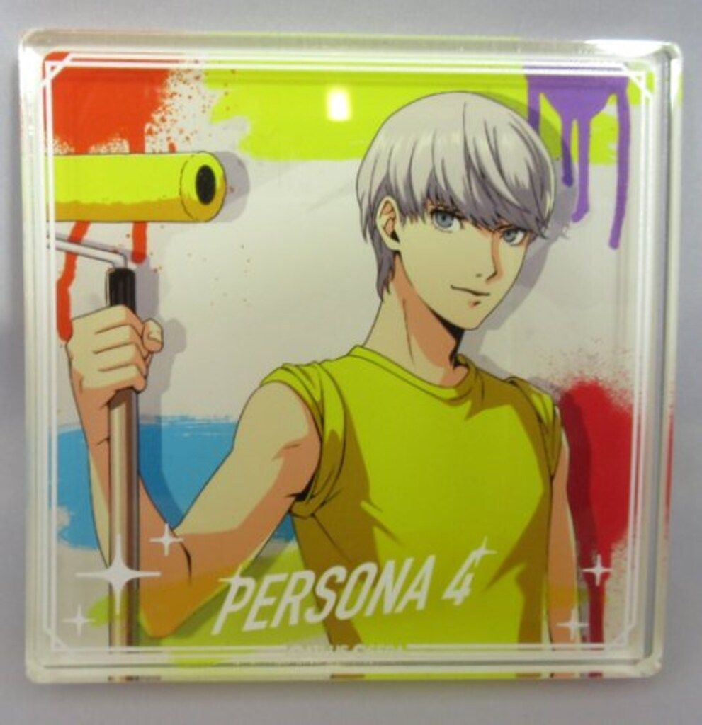 ペルソナ4 アクリルブロック　主人公 ペルソナ4 アクリルブロック 主人公 アニメイト アクリルブロック
