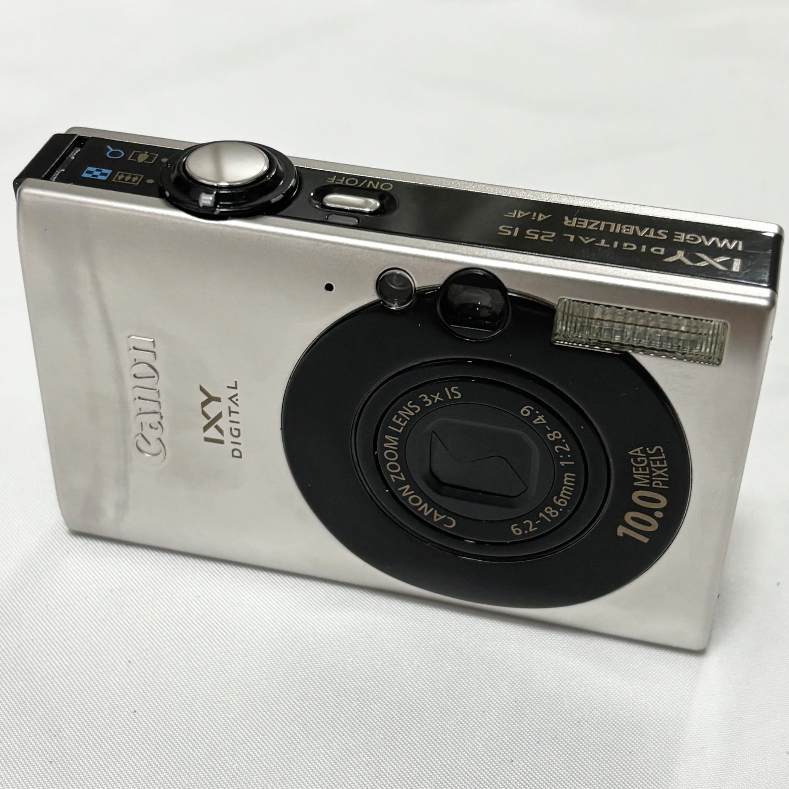 Canon IXYIXYDIGITAL25 ISシルバーデジタルカメラジャンク品 送料無料】Canon/キャノン/IXY/イクシー/DIGITAL25IS/シルバー