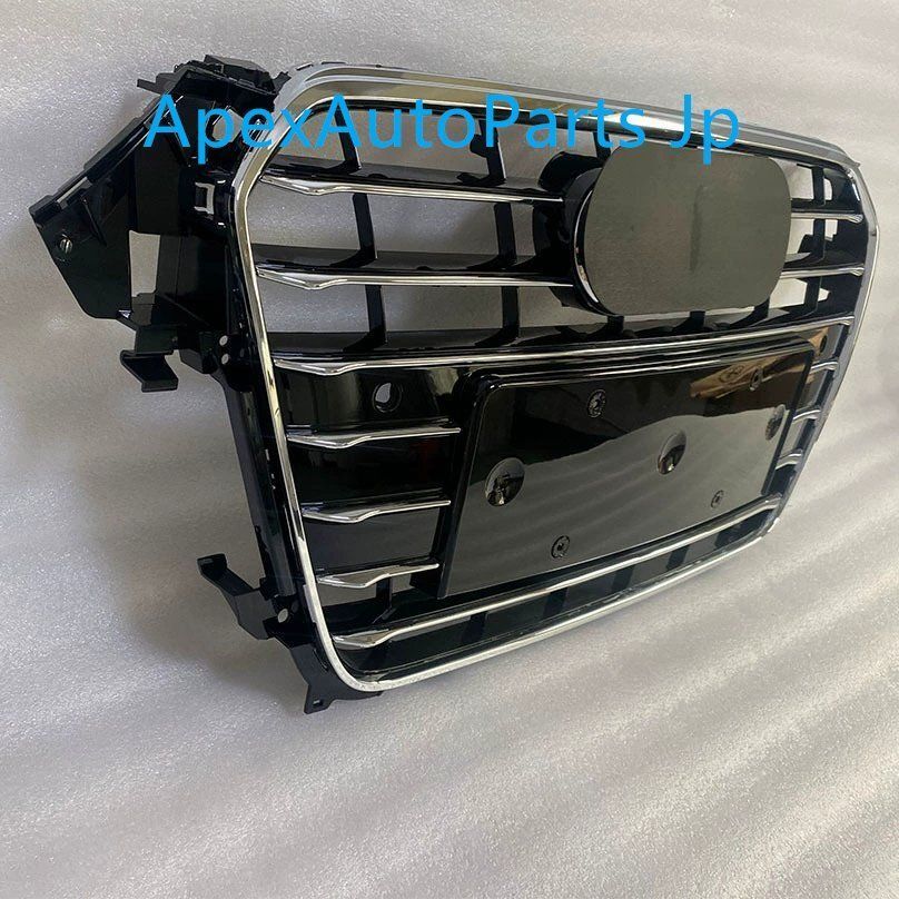 アウディ A4 グリル 13～16年モデル A4L B8PA Sライン スポーツ フロントバンパーグリル エンブレム付き