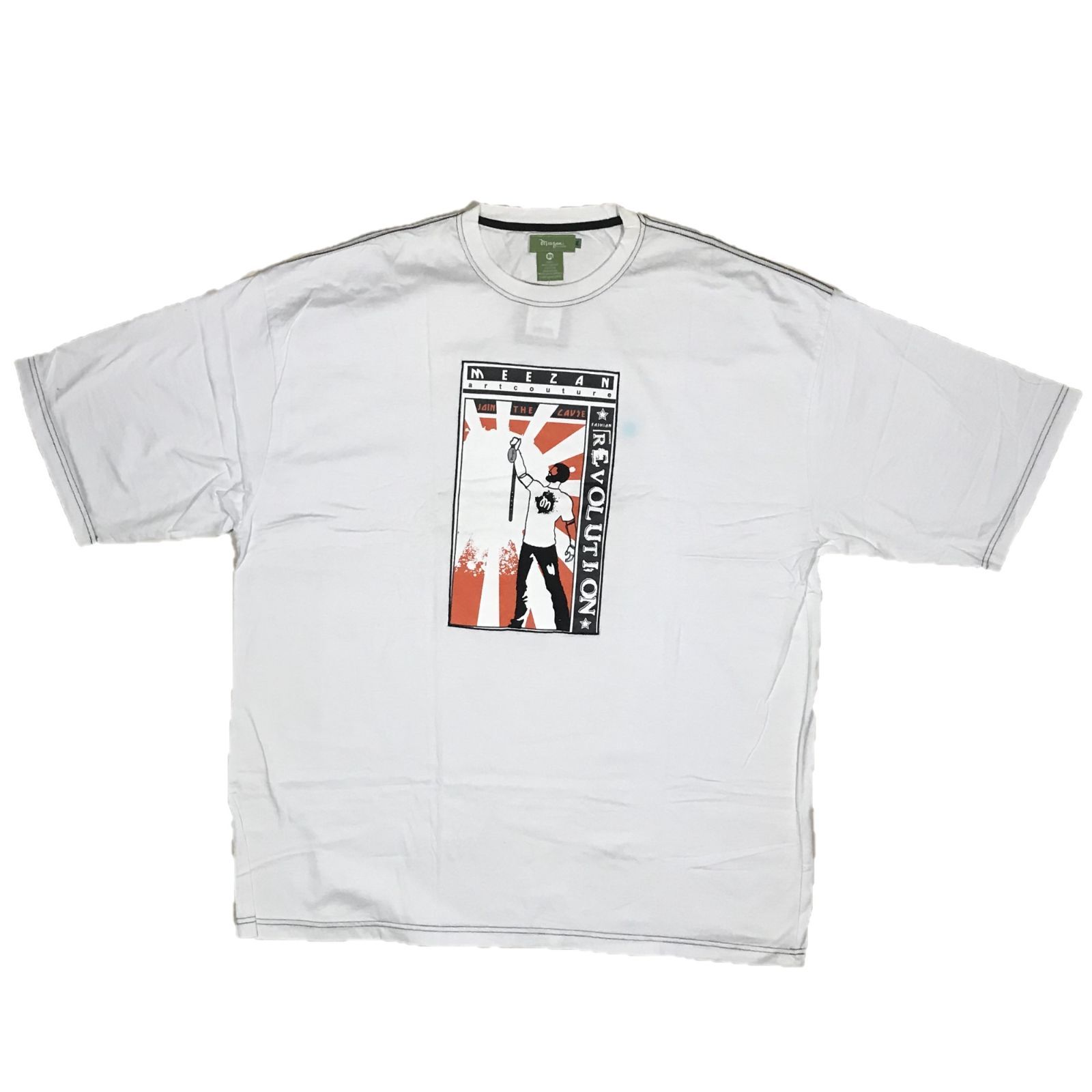 日本製ミーザン Fashion REVOLUTION 半袖 Tシャツ XXXL Tシャツ/カットソー(半袖/袖なし)