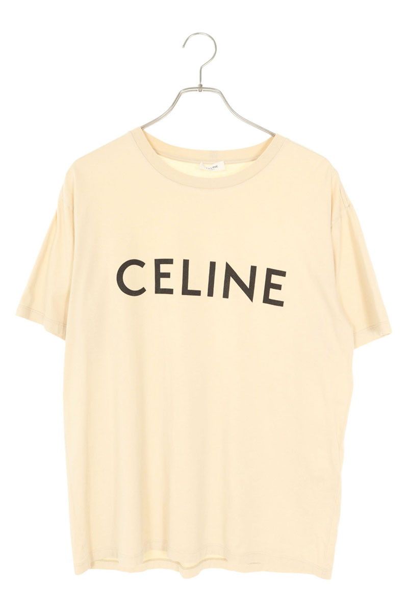 ルーズフィットロゴプリントTシャツ メンズ