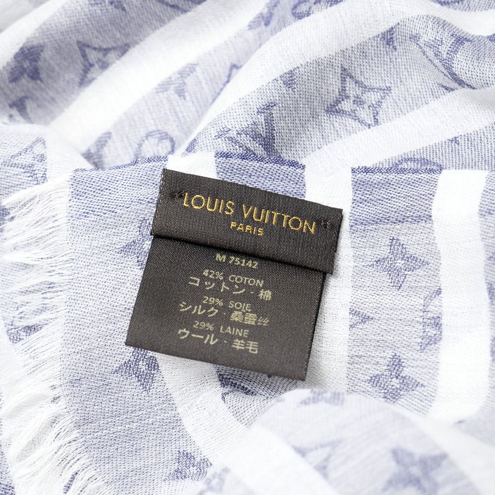 極美品✨Louis Vuitton ルイヴィトン マフラー フリンジ ロゴ刺繍 マフラー・LV エセンシャル S00｜ルイ・ヴィトン 公式サイト