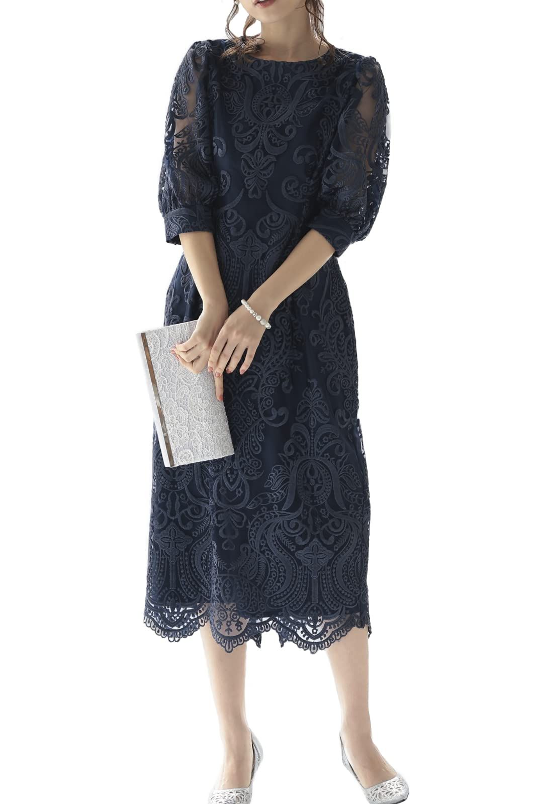 新品タグ付✨ トクコプルミエヴォル チュニック シアー素材 フリル