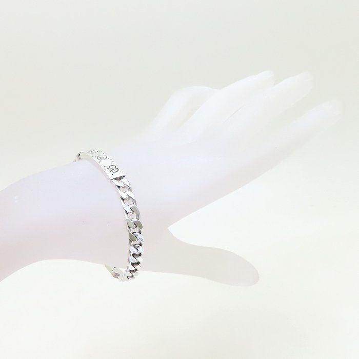 GUCCI グッチ ゴースト ブレスレット 17 455321 シルバー925 レディース 294354 BJ