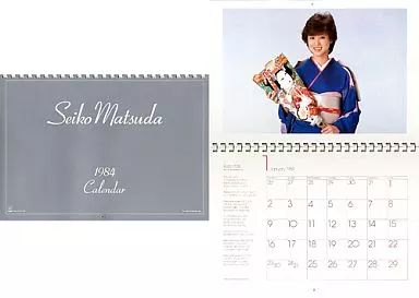 中古】カレンダー 松田聖子 1984年度カレンダー - メルカリ