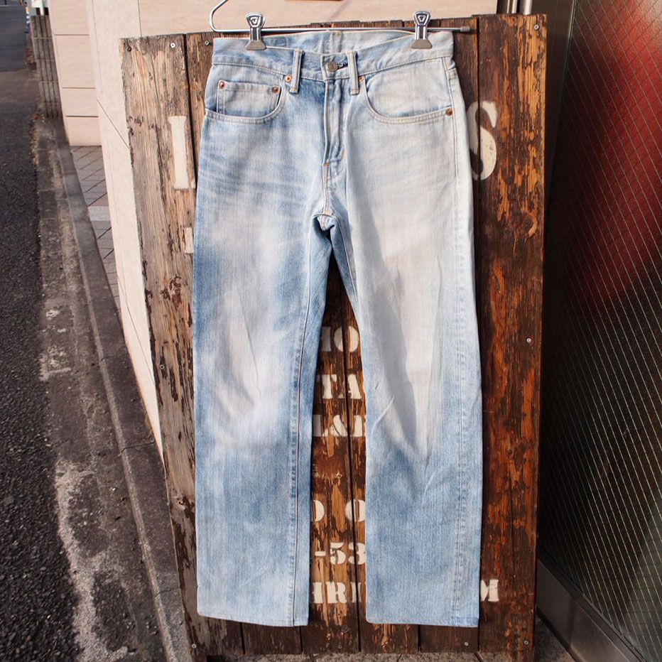 BLUE BLUE ハリラン　インディゴ　デニム　ダッフルコート 80s イタリア製 h.i.s デニム ダッフルコート - Sixpacjoe Web Shop
