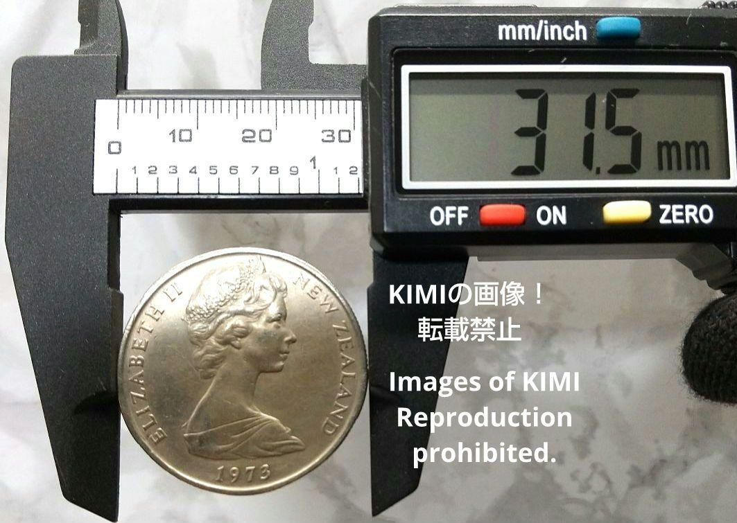 50セント白銅貨 エリザベス2世 2番目の肖像画 バーク船エンデバー号 貨幣 コイン 硬貨 古銭 ニュージーランド