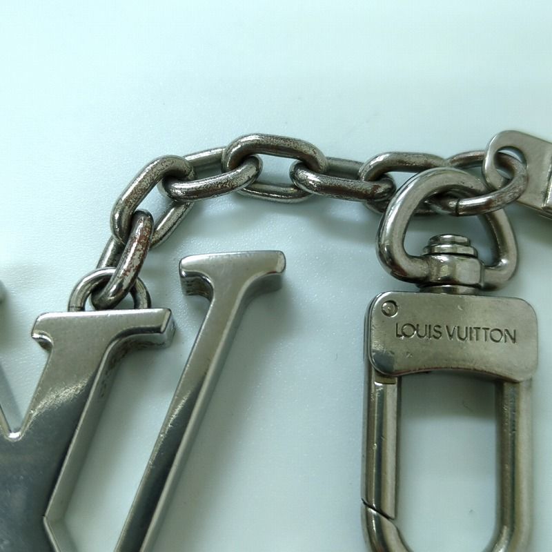 ルイ・ヴィトン ポルト クレ イニシャル LV キーホルダーリング