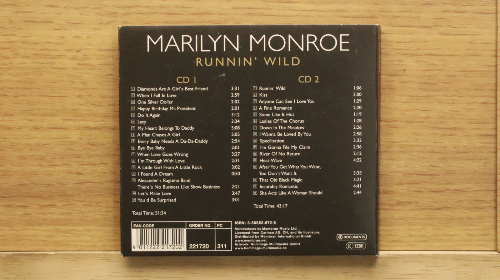 マリリン 中古CD☆マリリン・モンロー/Marilyn Monroe□ Marilyn Monroe