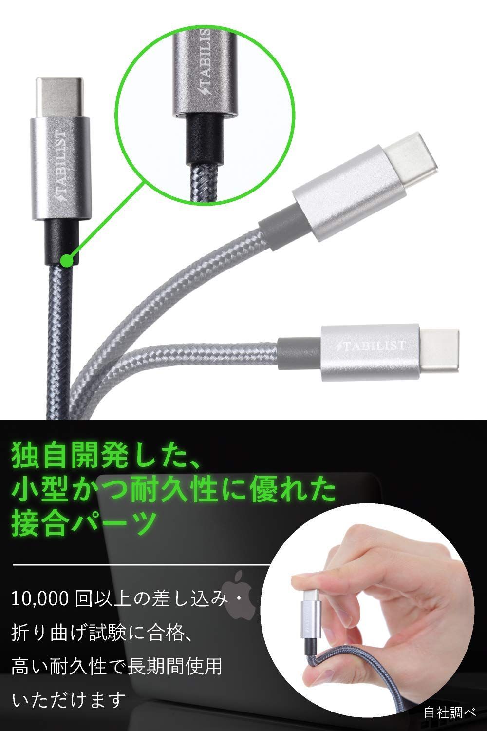 セール中】[2m 2本組] PD ケーブル USB-C Type-C C to C typec 急速充電 PD対応 充電コード ctoc USBC  タイプc たいふc MacBook Pro/Air iPad Pro Galaxy 等対応 メルカリShops