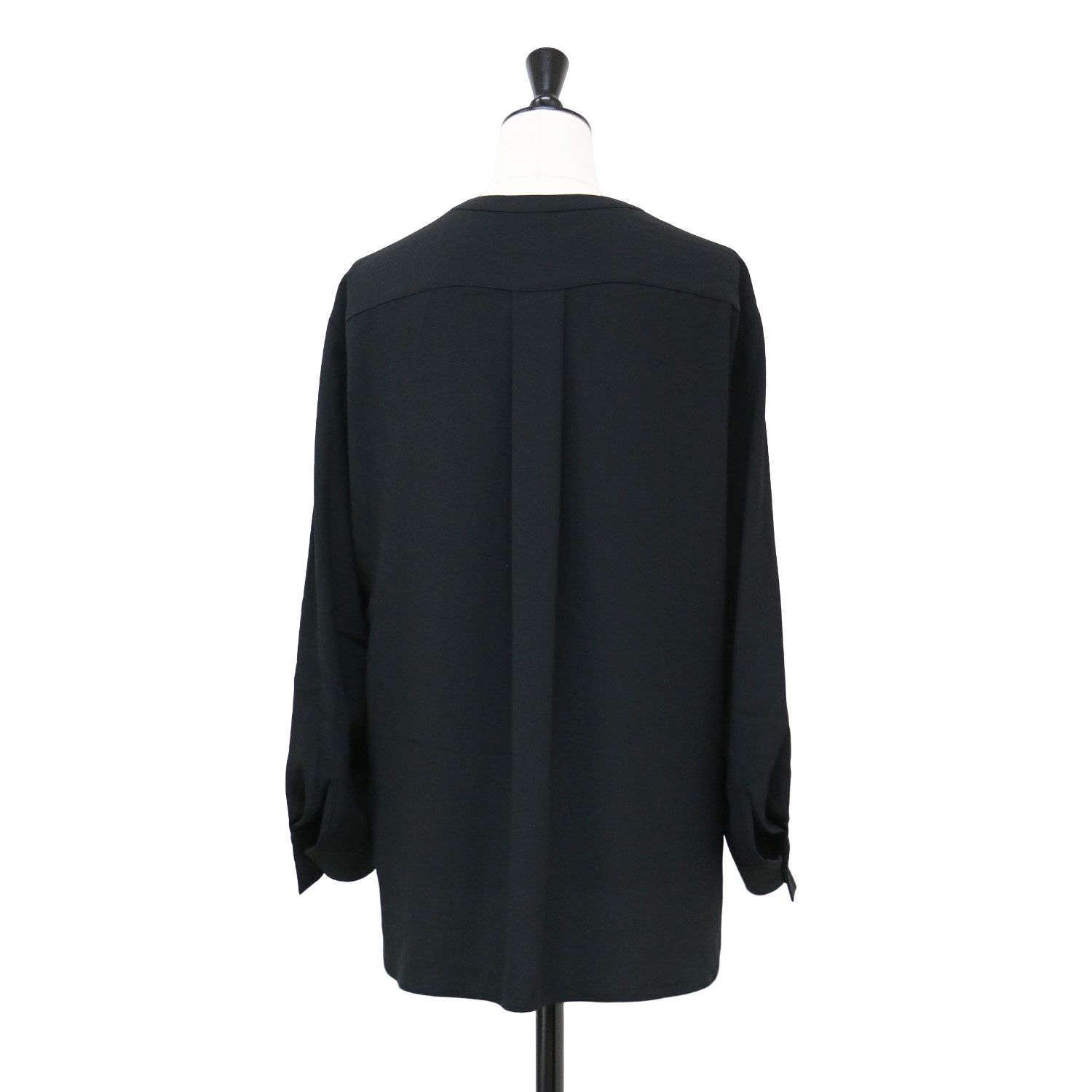 美品】theory luxe セオリーリュクス ブラウス ブラック 黒 サイズ:S32 
