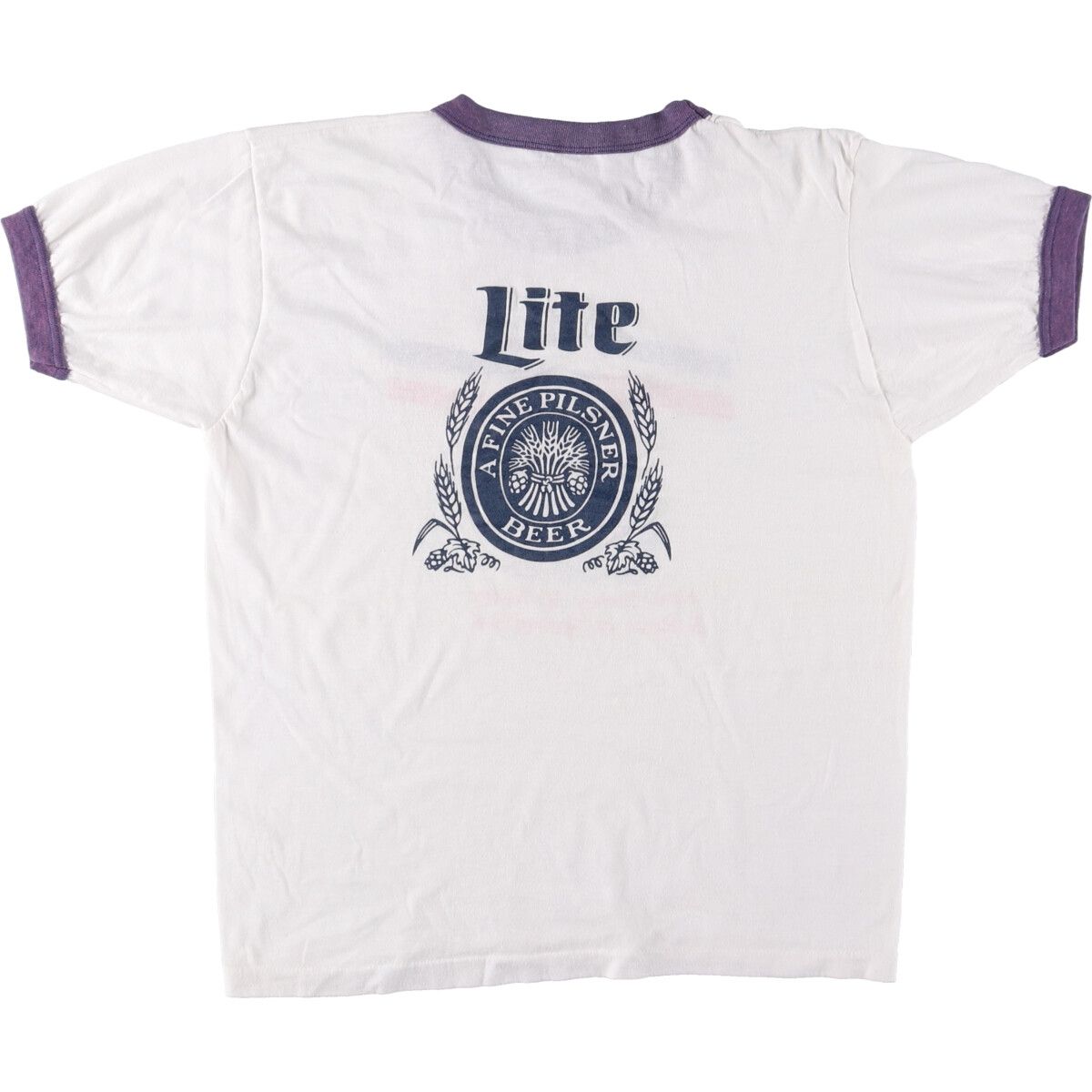 アドバタイジング リンガーTシャツ