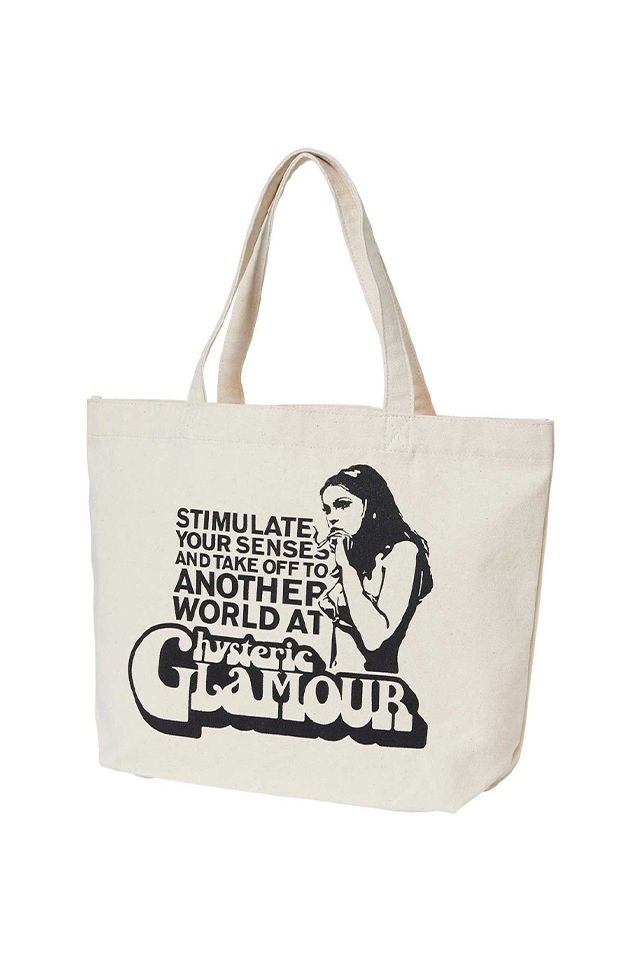 HYSTERIC GLAMOUR ヒステリックグラマー 02251QB03 トートバッグ BLACK 正規通販 メンズ レディース FREE BLACK