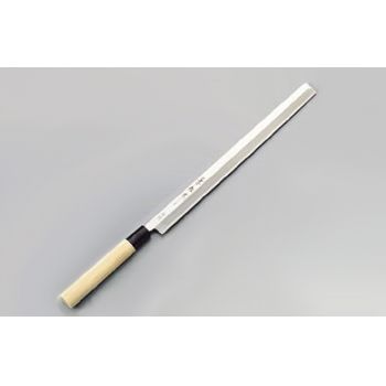 堺孝行 カステラ包丁 研ぎ済 スライシングナイフ ケーキ包丁 直刃