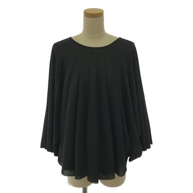 JUNYA WATANABE COMME des GARCONS / ジュンヤワタナベ | 2009AW | ドレープ ブ プルオーバー ブラウス | M | ブラック | レディース JUNYA WATANABE COMME des GARCONS / ジュンヤワタナベ | 2009AW