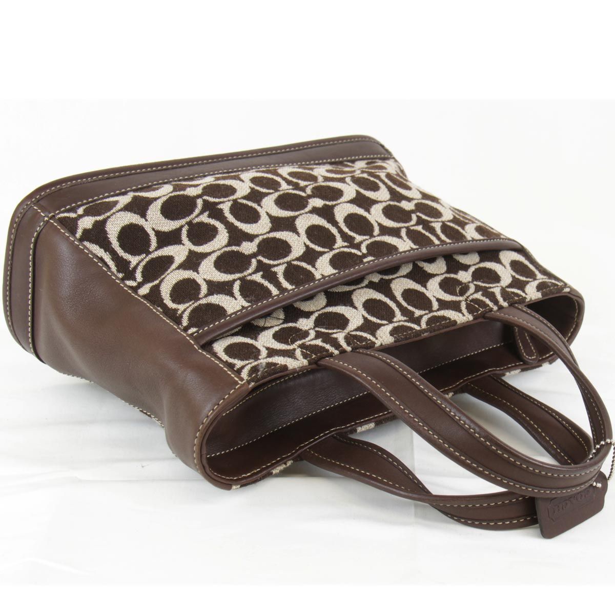 USED』 COACH コーチ G0P-6167 トートバッグ ブラウン - メルカリ