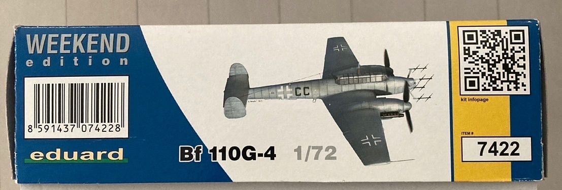 エデュアルド　Bf 110G-4 1/48 ウィークエンドエディション Bf110G-4 ウィークエンドエディション (プラモデル) - ホビー
